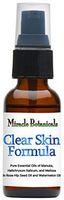 Miracle Botanicals Clear Skin Forumla- 100% Pure Essential Oil and Carrier Oil Blend - Therapeutic Grade.30ml/1oz