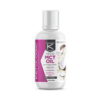 KetoLogic MCT Oil, 16 fl. oz | Supports Fat Loss & Mental Focus | Non-GMO, 100% Premium C8/C10 MCT Oil | Great Added to Coffee, Tea, Smoothies, Soups & More