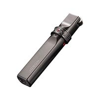 Wheel Lighter Flint Single Jet Torch Cigar Cigarette Lighter Windproof Gas Refillable Fire Starter with Gas/Flame Lock,Black Nickel