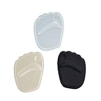 Metatarsal Pads for Women Forefoot,Shoes Wedges Heels Shoe Pads、Running Shoes、Sandals to Pain Relief（Black+Skin+Transparent）