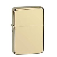Vector KGM Thunderbird Vintage Lighter - Hi Polish Brass Gold Finish
