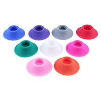 Zerone. Electronic Cigarette Holder, 1Pc Silicone Suction Stand Holder for Electronic Cigarette Pen Mixed Color Random Delivery