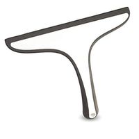 Shower Squeegee 10" Water Blade Plastic Cabinet Squeegee Shower Squeegee Rubber