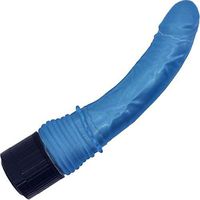 7" Realistic V-Î-Brâtor Fun Pê.Nís Shaped Blue