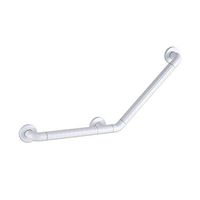 ZJMYSFS Bathroom Support armrests Bathroom Handrails Non-Slip Safety Stainless Steel armrest White, Yellow Aid and Safety Bathroom, Yayoi Goods, Anti-Slip Hand (Color : White, Size : 3030CM)