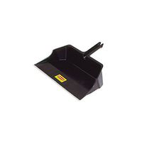 Rubbermaid Commercial 22 Inch Jumbo Heavy Duty Dustpan, Black (FG9B6000BLA) (6-Pack)