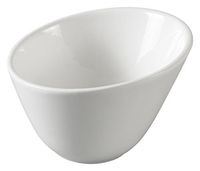 Yanco PS-2007 Sheer Bowl, 26 oz Capacity, 7" Diameter, Porcelain, Bone White, Pack of 24