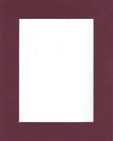 18x24 Maroon Picture Mats Mattes with White Core Bevel Cut for 13x19 Pictures