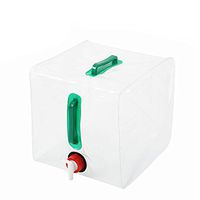 20L Water Foldable Bucket Outdoor Pail Kettle Water Storage Container Jug Carrier Survival Camping Hiking for Aotu