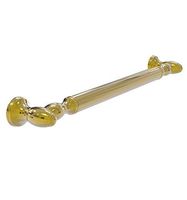 Allied Brass TD-GRR-32 32 inch Reeded Grab Bar, Polished Brass