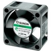 SUNON HA40101V4-0000-999 DC Brushless Fan, 12V, 10 mm H x 40 mm L x 40 mm W