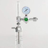 LINKALO TOP Quality Alloy Table Home Buoy Oxygen inhalator Oxygen Inhaler Concentrated Oxygen Bottle with Pressure Meter