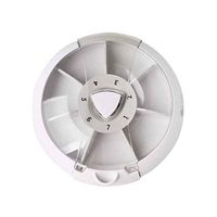 Travel Pill Box Medicine Tablet Storage Vitamin Dispenser Organiser 7 Day Tablet Dispenser, Housekeeping & Organizers Home Decor Living Room for Easter