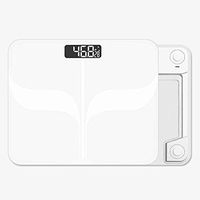 ZYY Bluetooth Body Fat Scale- Smart Digital Bathroom Weight Body Composition Analyzer with APP (Color : White)