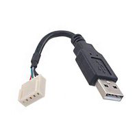 CABLE USB A TO 5 WAY CRIMP 100MM, (Pack of 1)