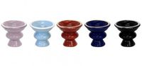 Inhale Brand Standard Hookah Bowl - Colors: Black, Blue, Red and Green These Bowls are Stamped "Inhale" on the Base