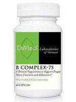 DaVinci Labs - B Complex-75, 60 Capsules by Unknown