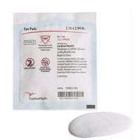 Cardinal Health C-EYP22S Eye Pad, 2-1/8" x 2-5/8" Box of 50