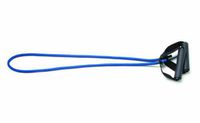 CanDo Tubing with Handles - Exercise Tubes, 48", Level 4, Blue