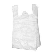 Topgalaxy.Z Plastic T Shirt Bags, Shopping Bags, Merchandise Bags,Plain Grocery Bags, kitchen trash bags, Reusable Grocery Plastic Bags 100 Count (Small trash bags- handle)