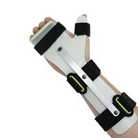WXMYOZR Hand Splint Brace Hand Splint Functional Resting Wrist Support Moderate Stabilizing Brace for Carpal Tunnel Tendinitis Inflammation Fracture Arthritis,B:lefthand