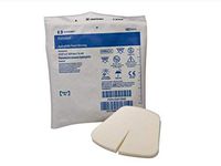Kendall Copa Hydrophilic Foam Dressing - 3.5x3" Fenestrated Box of 10 - KND55535_BX