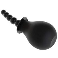 Tyjie Vibration Portable Enema Bulb Clean Anâl Comfortable Silicone Douche Colon Vaginal UniSèx