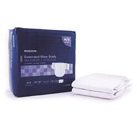 McKesson ONBMR Extended Wear Incontinent Brief, Medium (Pack of 56)