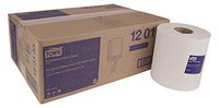 Tork Advanced 120133 Centerfeed Hand Towel, 1-Ply, 8.25" Width x 11.8" Length, White (Case of 6 Rolls, 1,000 per Roll, 6,000 Towels) for use with Tork 559020A or 559028A
