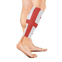 Anyangquji Georgia Flag Sports Calf Compression Sleeve Strong Calf Support for Runners(1 Pair)