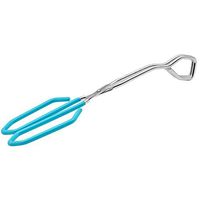 Elevin(TM) Food Tongs Hiash Heavy Duty Stainless Steel Kitchen Tongs for Cooking Barbecue (Blue)