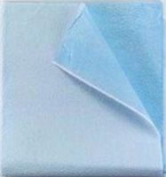 Tidi Everyday Stretcher Sheet Flat 40 X 48 Inch Blue Tissue/Poly Disposable, 980924 - CASE of 100
