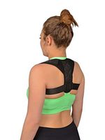 Shoulder, Back and Posture Support for Men and Women | Best Fully Adjustable Support | Provides Lumbar Support | for Lower and Upper Back Pain | Adjustable Size (Thick, Small&Medium)