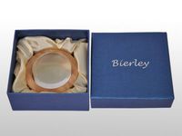 Bierley 64mm Dome - Oak Base Magnifier in Luxury Gift Box