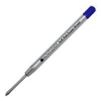Monteverde Soft Roll Ballpoint Refill To Fit Parker Pens, Super Broad, Blue, 6 Pack (P153BU)