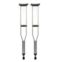 Crutches Canes Medical Underarm Height Adjustable Anti-Skid Sticks, one Pair, Load-Bearing About 270 pounds (Size : A)