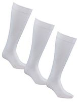 Diabetic Socks for Men by Sugar Free Sox - Maximize Circulation & Comfort - Mens Sock Size 10-13 White OTC 3 Pack