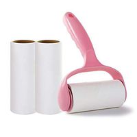 Lint Rollers for Pet Hair, 180 Sheet Extra Sticky Lint Roller for Clothes Pet Hair Cat Dog,1 Handles + 3 Refills Pack