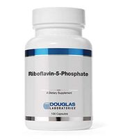 Douglas Laboratories - Riboflavin-5-Phosphate 10 mg. - Vitamin B2 Supports Energy Production, Cellular Respiration, Eyesight and Skin - 100 Capsules