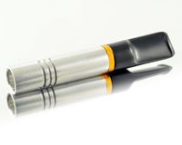 2.5''/64mm New Short Silver Men's Cigarette Holder, fits Regular Cigarette by Royal wooden collection