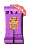 TRUWOMEN Plant Fueled Protein Bars, Whole Lotta Machiatto (12 Count) | Non-GMO, Vegan, Gluten Free, Kosher, Soy Free, Dairy Free, No Sugar Alcohols, Low Sodium, Natural Ingredients | 12g Protein