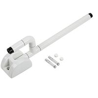 Yosooo 62CM Toilet Bathroom Grab Bar Elderly Disability Safety Handrail Foldable Armrest Hand Grip for Elderly Disability Washing Room Toilet White