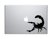 Insect Arachnid- Scorpion Venom Sting #12 - Scorpio logo - Scorpio logo - 5" Black Vinyl Decal Sticker Car Macbook Laptop
