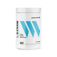 L-Glutamine | Reduces Exercise Induced Muscle Soreness, Reduces Muscle Mass Breakdown, Enhances Gut Health, Supports Immune Health, Vegan, Non-GMO, GF, Unflavored, 5g Per Serving, (100 Servings)