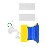 Magnetic Brush Cleaner,Ultra-Strong Both Side Glass Surface Cleaning,Ergonomic Handle Design For High-Rise Giass Thickness 3-8 Mm