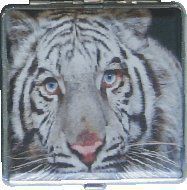 Eclipse Tiger King Size Cigarette Case (tiger face)