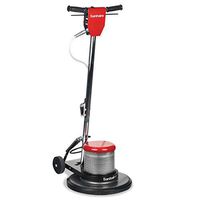 postalproducts SC6030D Sanitaire Floor Machine with 50' Power Cord, Dual Speed, 1.5 hp Commercial Motor, 17", 48" Height, 31" Length, Metal, Red