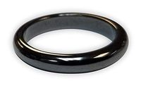 Hangover Ring-Magnetic Hematite Thin Band Ring (10)