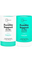 Premama Dual Fertility Bundle - Male Fertility Supplement Drink Mix with Female Fertility Support for Her - Couples Conception Support - 28 Servings