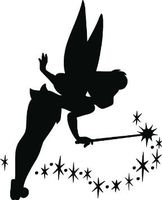 Fairy Spell Vinyl Decal Sticker | Cars Trucks Vans Walls Laptops Cups | Black | 5.5 inches | KCD1320